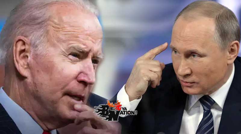 US president Joe Biden vs Russian President Vladimir Putin